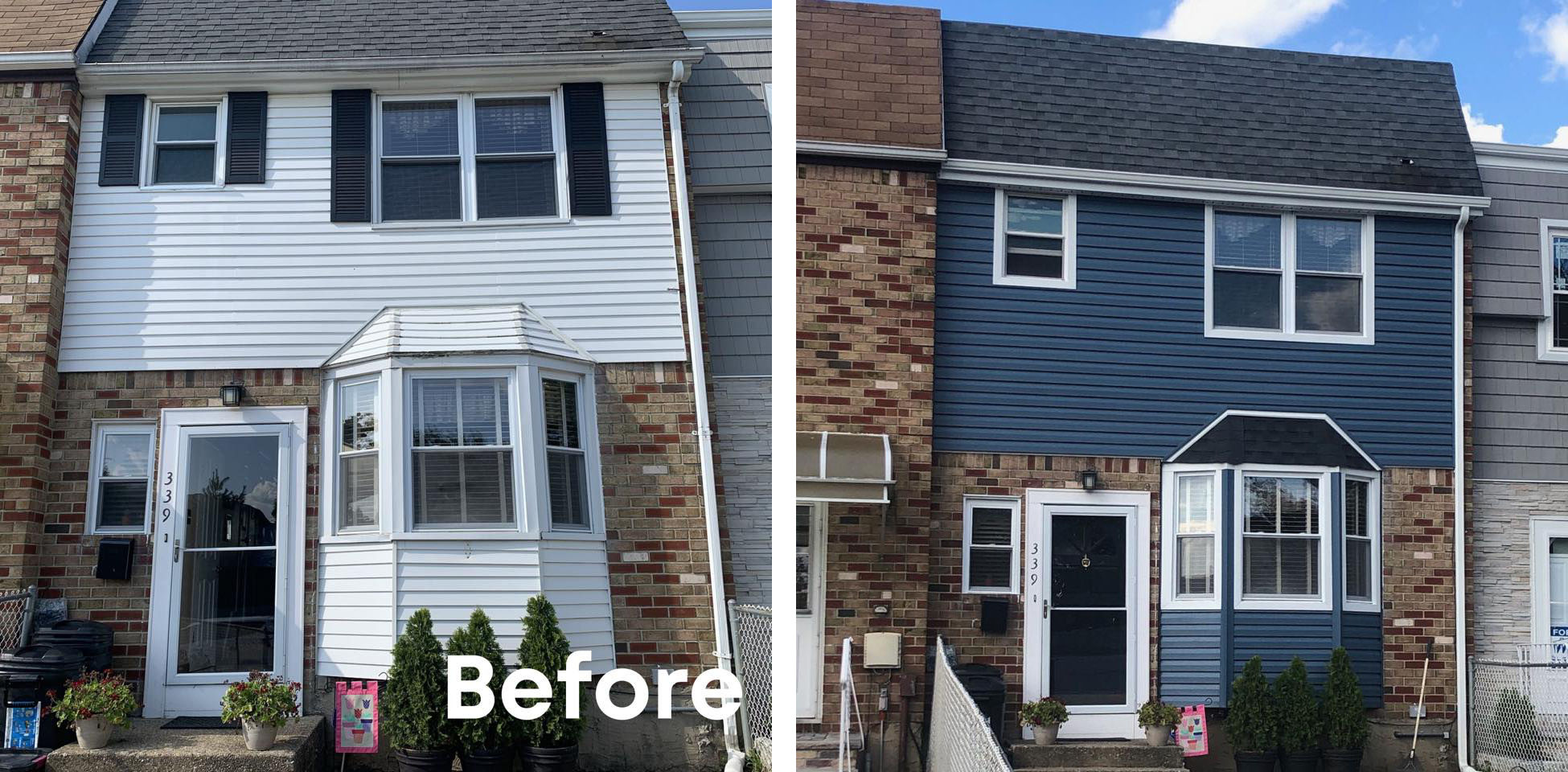 Regatta Blue Vinyl Siding Replacement Staten Island, New York