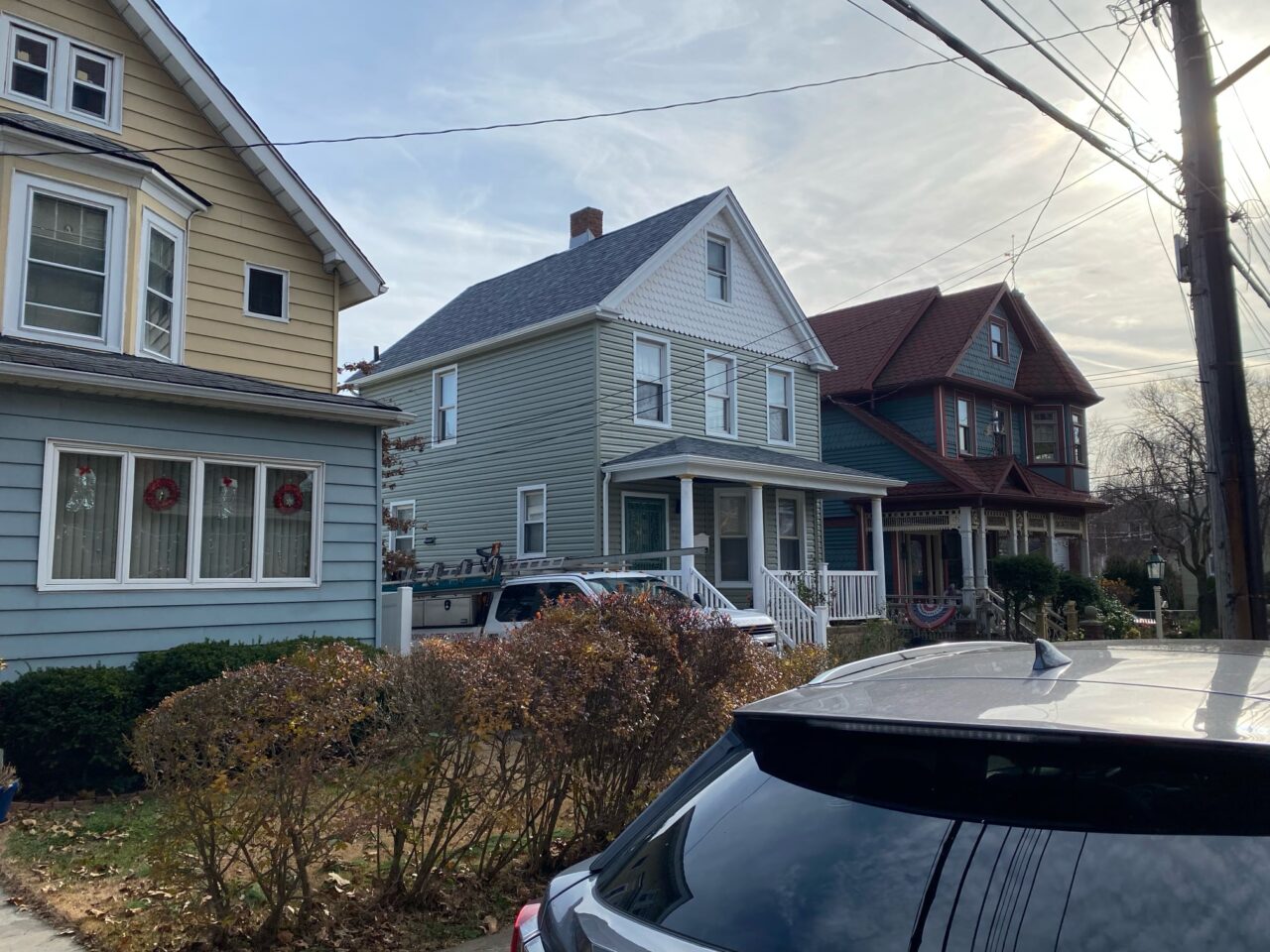 Cypress Vinyl Siding & Scalloped Gable Ends - Staten Island, New York