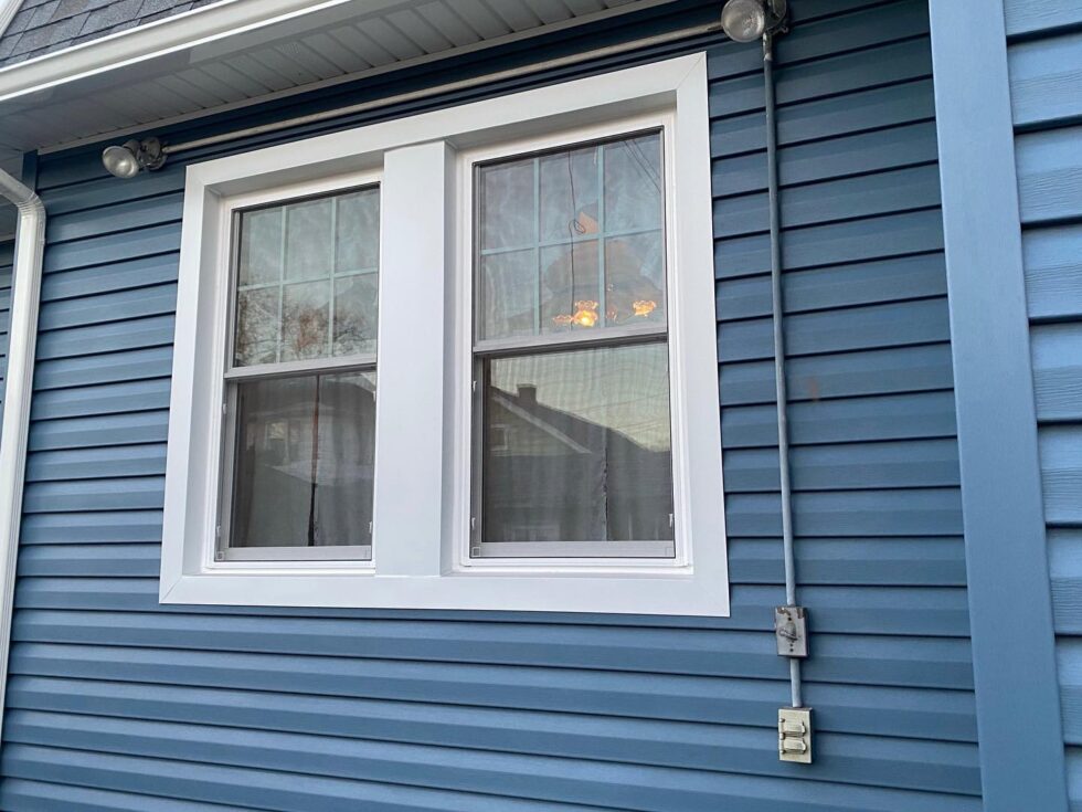 Regatta Blue Vinyl Siding Installation Staten Island, New York