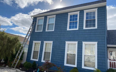 Home Transformation with Replacement Windows and New Cedar Shake Siding – Manahawkin, NJ