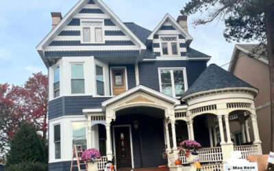 Victorian Home Siding Replacement with Portsmouth Shake – Staten Island