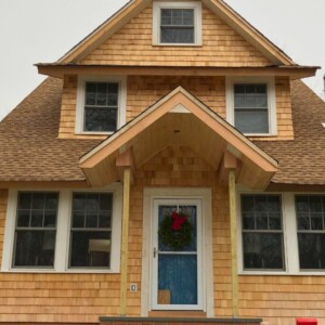 Real Cedar Shake Installation